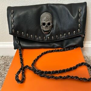 Faux Leather Skull handbag